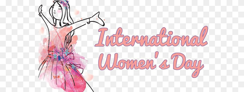 593x316 International Womens Day Transparent Background International Women39s Day 2018, Person, People, Adult, Wedding Sticker PNG