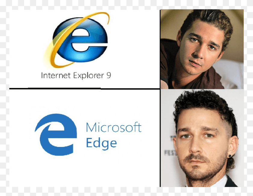 Internet Explorer 9 Microsoft Edge Internet Explorer Edge Мем, лицо, человек, человек HD PNG скачать
