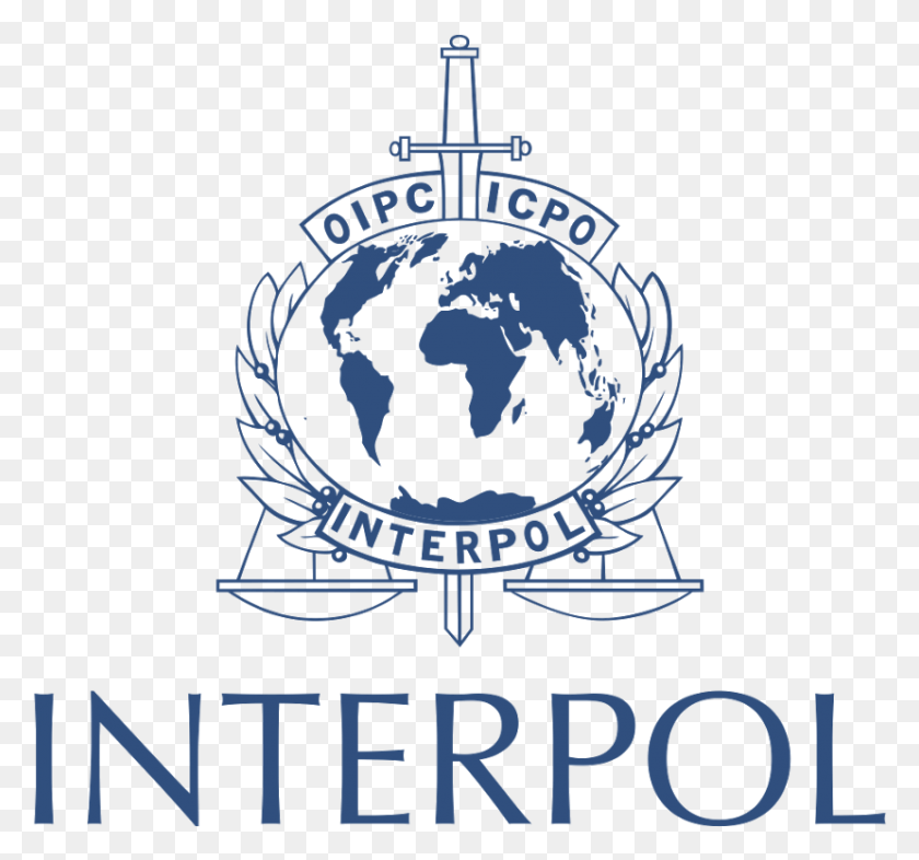 829x772 La Interpol, Símbolo, Logotipo, La Marca Registrada Hd Png
