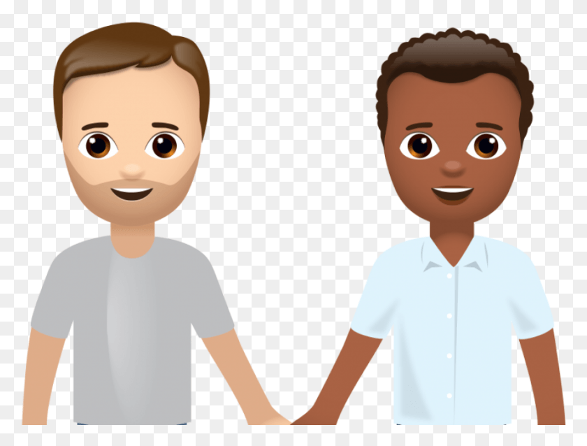 885x656 Interracial Emoji Love Wins After Global Campaign By, Person, Human, Hand Descargar Hd Png