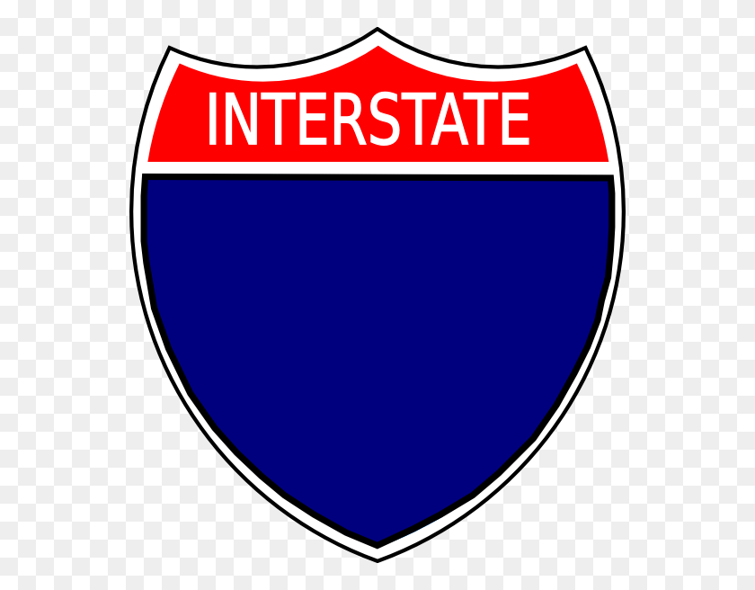 552x596 Interstate Highway Sign, Armor, Shield, Symbol HD PNG Download
