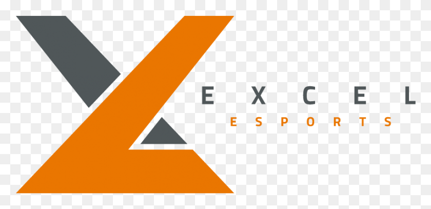 852x380 Interview With Kieran Holmes Darby Of Excel Esports Excel Esports, Triangle, Lighting, Text HD PNG Download