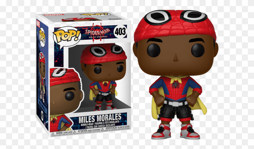 609x432 Into The Spider Verse Funko Pop Spiderman, Robot, Toy, Person HD PNG Download