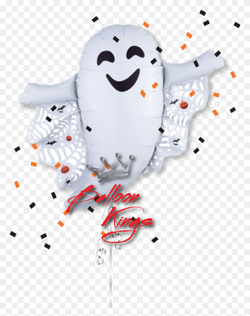 951x1226 Intricates Ghost Basketball Balloons, Paper, Snowman HD PNG Download