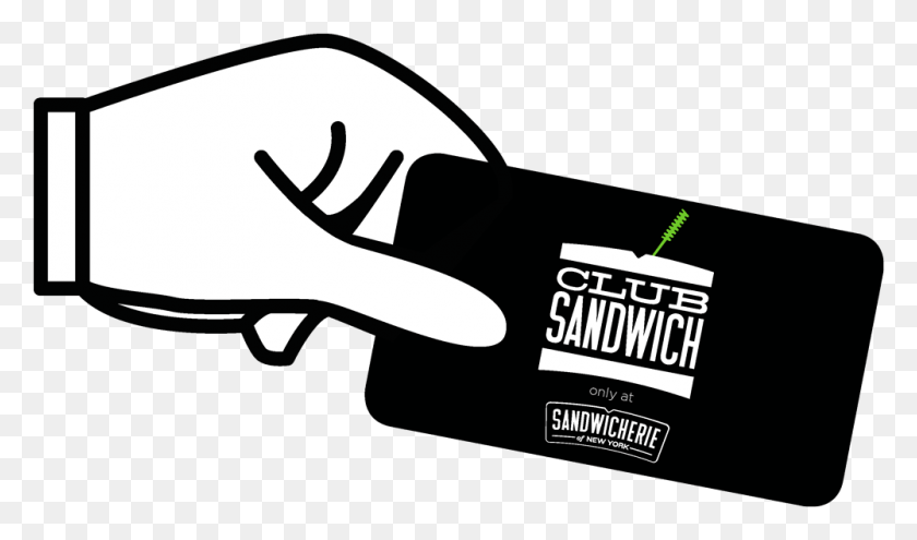1000x558 Introducing Club Sandwich Club Sandwiches Logo, Text, Hand, Clothing HD PNG Download