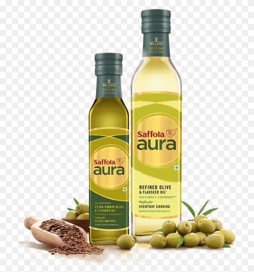 724x842 Introducing The New Super Oil Saffola Aura Olive Oil, Plant, Liquor, Alcohol HD PNG Download