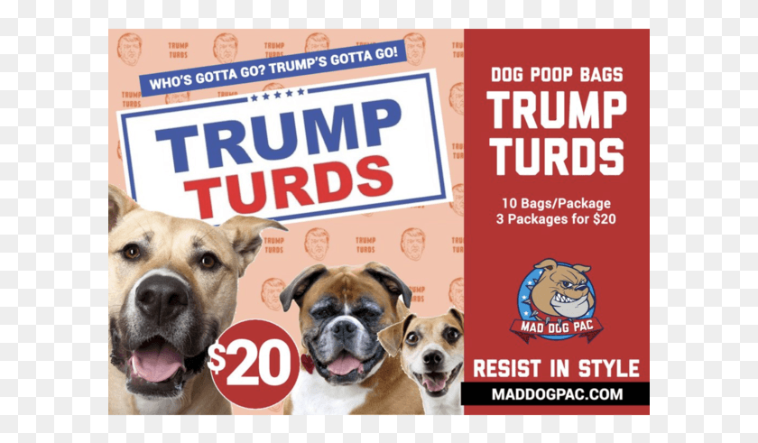 601x431 Introducing Trump Turd Bags They Are Fantastic Companion Dog, Pet, Canine, Animal HD PNG Download