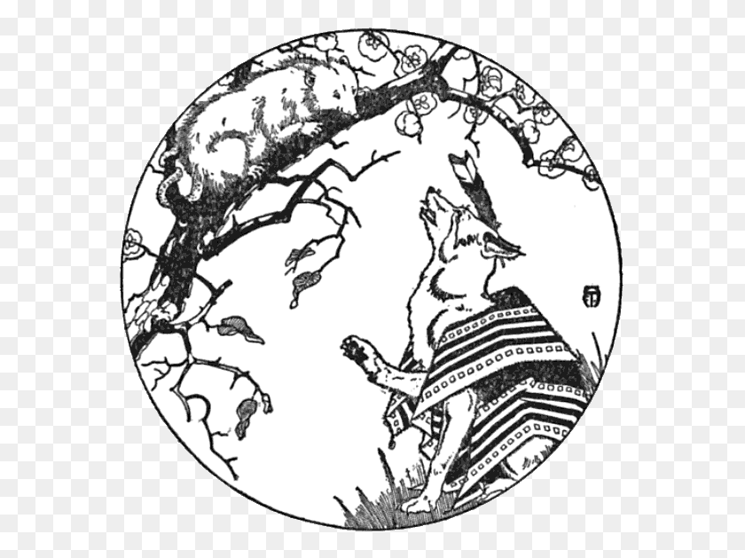 573x569 Введение В Индейскую Мифологию Индейская Татуировка Койота, Птица, Животное, Астрономия Hd Png Скачать
