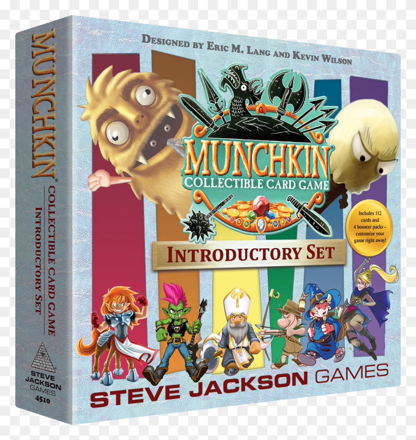 1498x1593 Introductory Set Cover Munchkin Collectible Card Game HD PNG Download