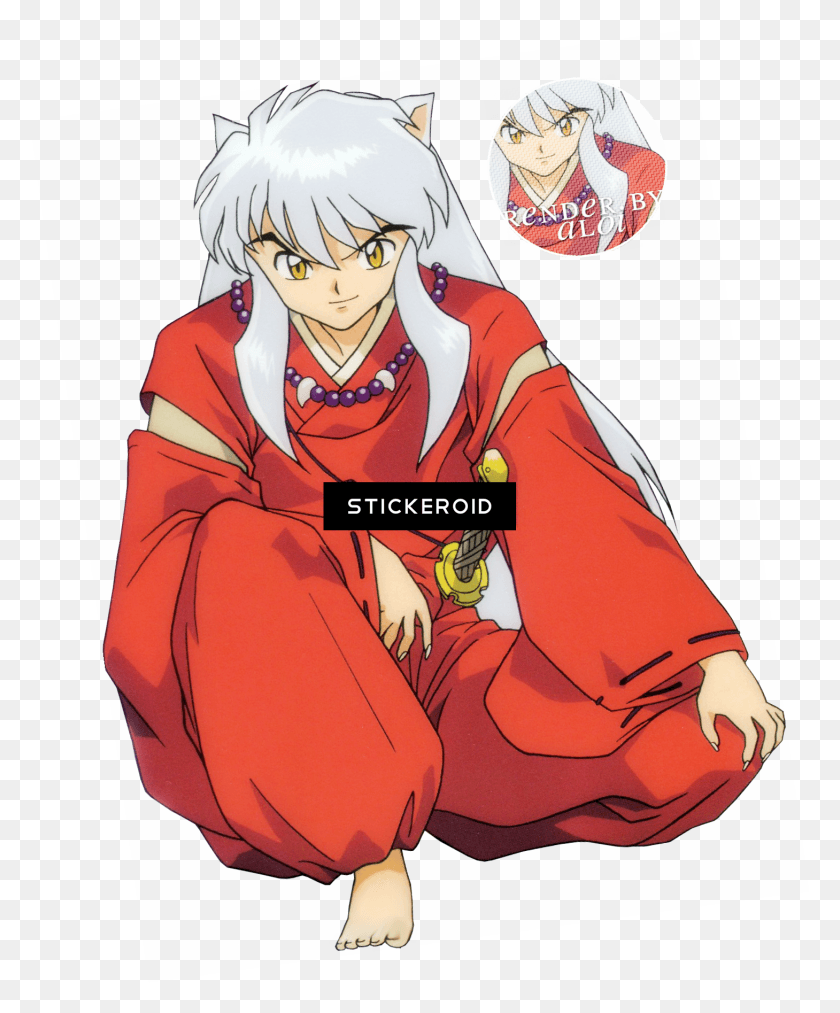 1459x1783 Descargar Inuyasha Pic Anime Dibujos Animados Imagen De Inuyasha Solo, Comics, Libro, Manga Hd Png