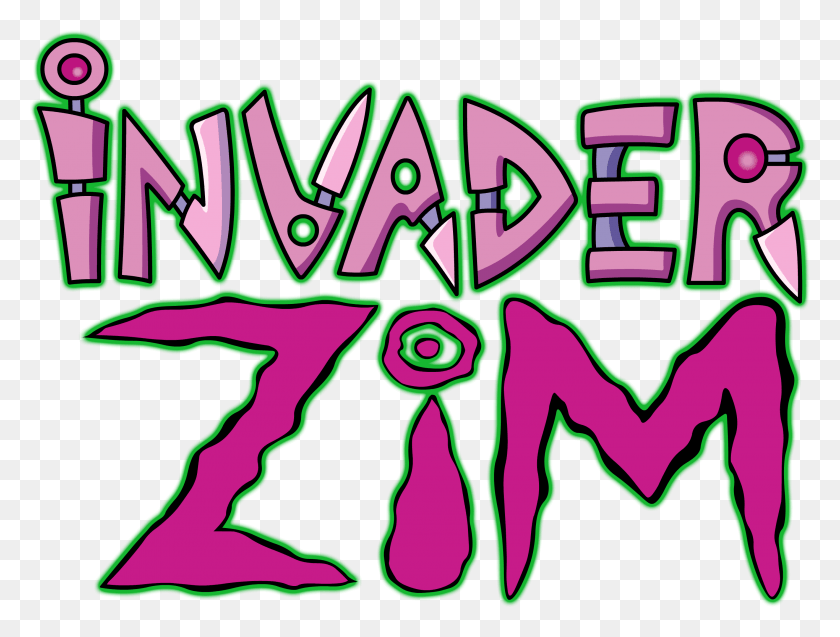 2821x2089 Descargar Png Invader Zim Logo By Jax89Man, Invader Zim Png