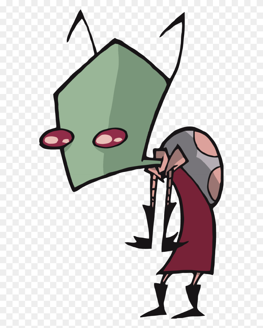 589x987 Invader Zim Television Wiki Fandom Powered By Wikia Invader Zim Invaders, Hook, Symbol HD PNG Download