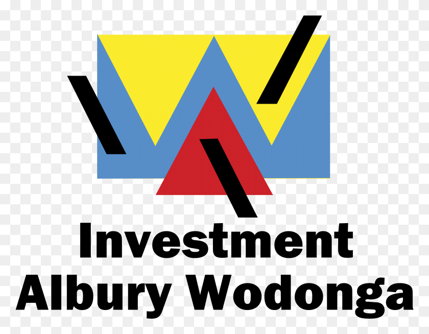 2207x1683 Investment Albury Wodonga Logo Transparent Graphic Design, Logo, Symbol, Trademark HD PNG Download