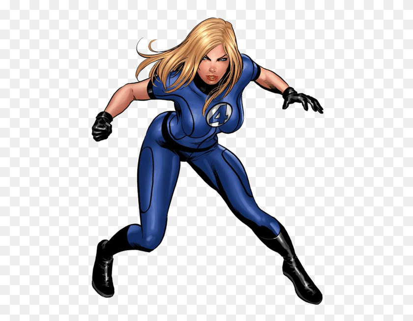 481x593 Invisible Woman Transparent Image Marvel Invisible Woman, Comics, Book, Person HD PNG Download