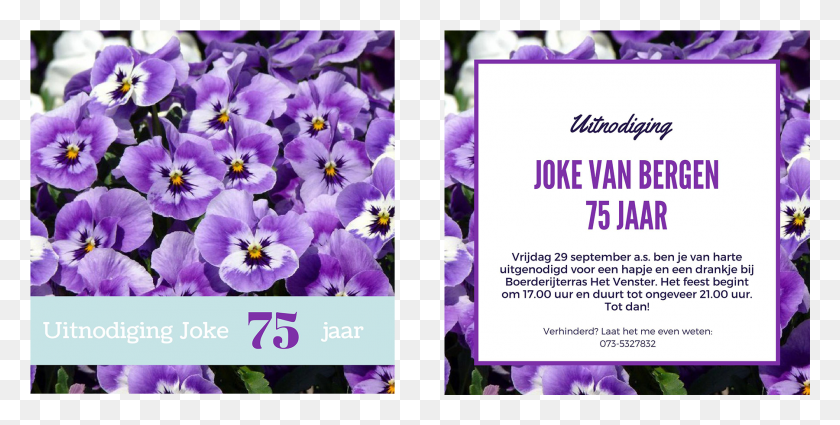 1801x845 Invitation Card Design Pansy, Advertisement, Poster, Plant HD PNG Download