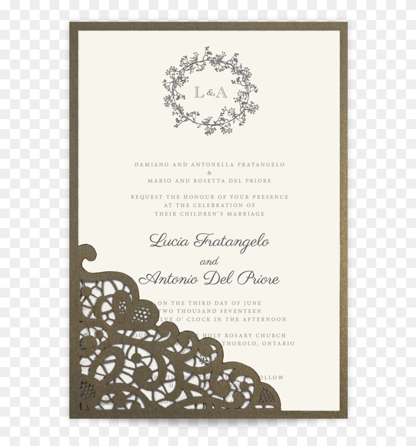 588x839 Invitation Slide, Text, Label, Diploma HD PNG Download