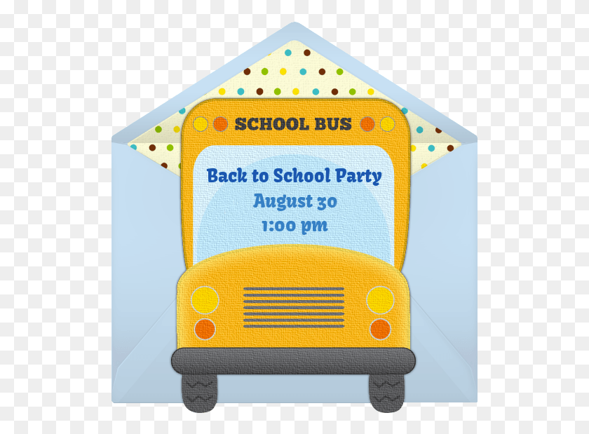 523x559 Invitations For Your Back To School Party Plan A Fun Back To School Theme Kitty Party, Text, Paper, Poster HD PNG Download