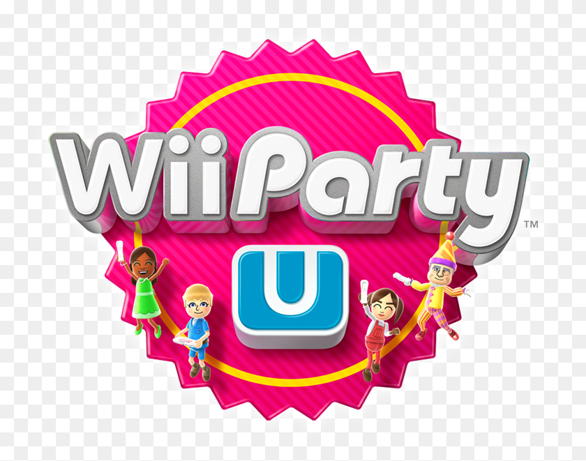 762x601 Descargar Png / Invite A Sus Amigos Y Familiares Es Hora De La Fiesta Wii Party U, Etiqueta, Texto, Logotipo Hd Png