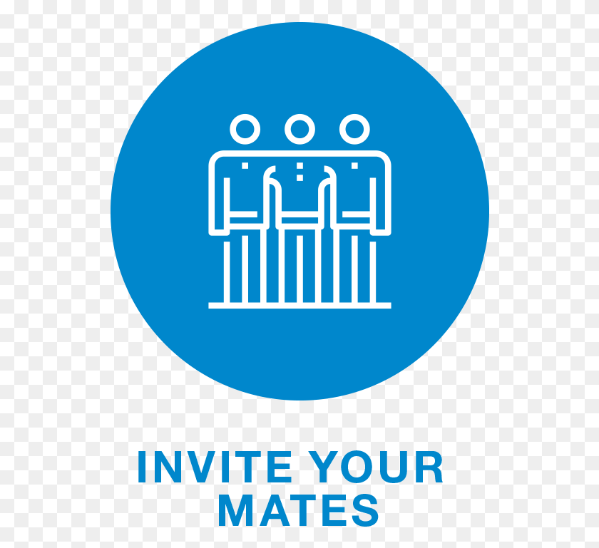 532x709 Invite Your Mates Family Or Work Colleagues To Join Register Icon Blue, Poster, Advertisement, Flyer HD PNG Download