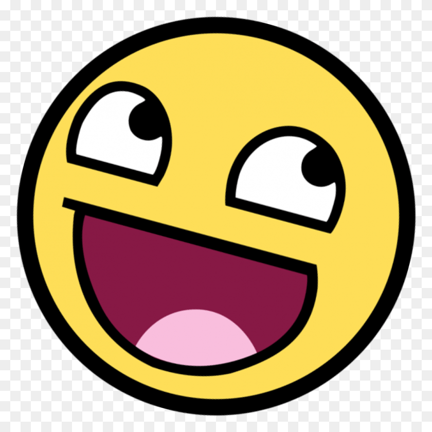 1007x1007 Descargar Png Io Face Smiley Game Awesome Smiley Face, Etiqueta, Texto, Pac Man Hd Png