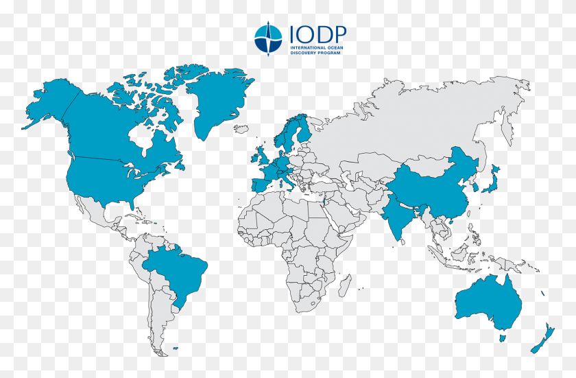 1570x990 Iodp Member Countries World Map White Background, Map, Diagram, Plot Descargar Hd Png
