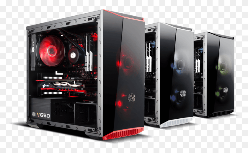 Ion Gaming Pc Cooler Master Masterbox Lite, Computer, Electronics, Pc HD PNG Download