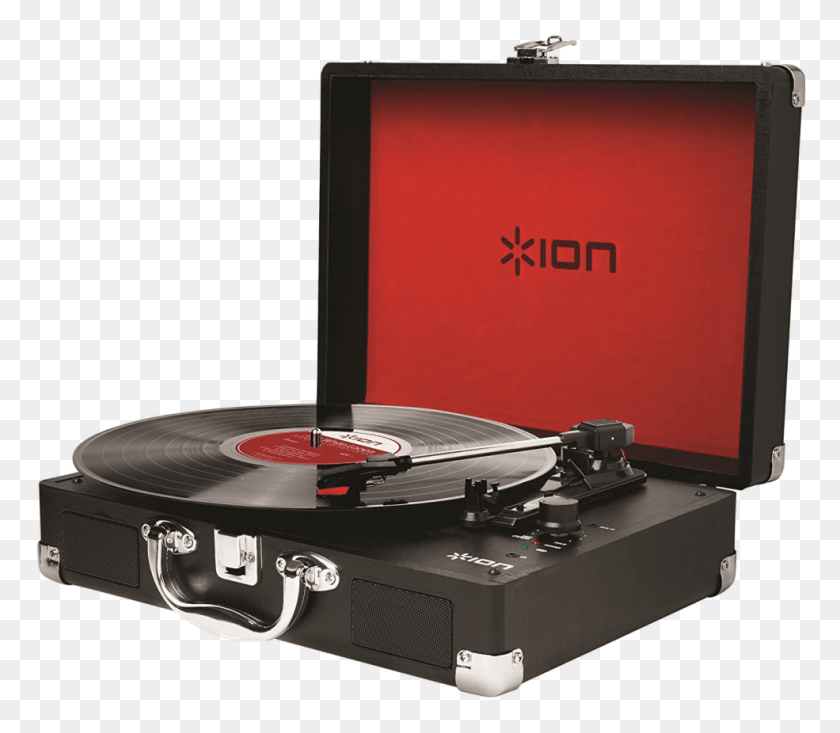985x850 Ion Record Player Suitcase, Electronics, Tape Player, Cd Player HD PNG Download