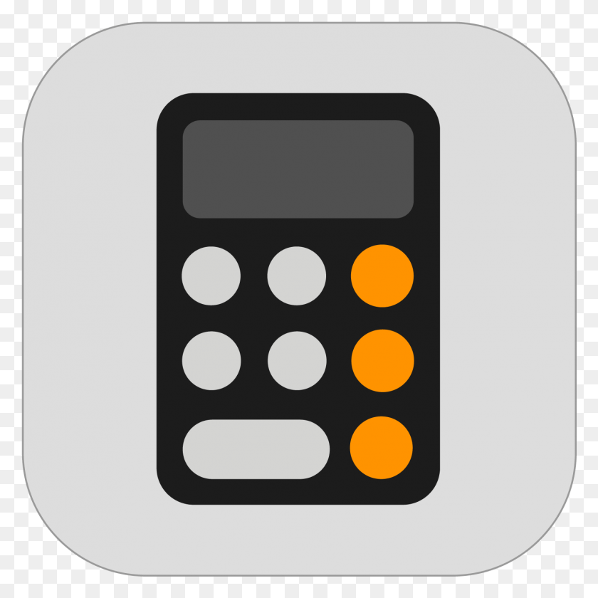 1403x1403 Ios 11 Calculator Icon, Electronics, Calculator, Digital Watch HD PNG Download