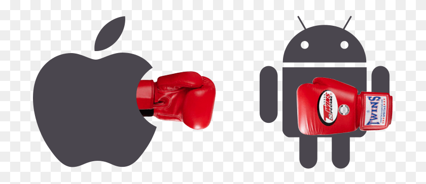 711x304 Ios Vs Android Microsoft Vs Ios Vs Android, Boxing, Sport, Sports HD PNG Download