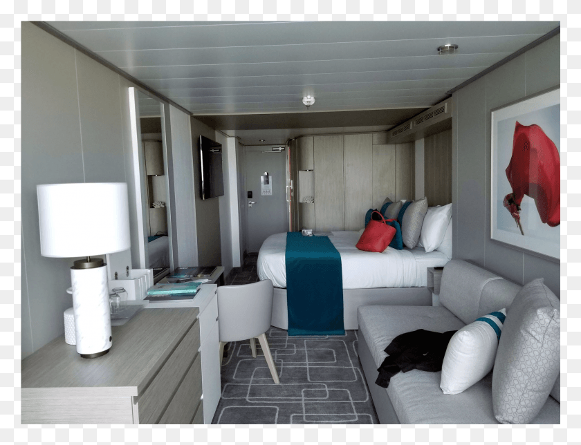 1927x1445 Iot Enabled Cruise Ship Interior Design, Bedroom, Room, Indoors HD PNG Download