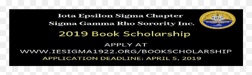 1021x250 Iota Epsilon Sigma Chapter Book Scholarship Fund Parallel, Text, Word, Alphabet HD PNG Download