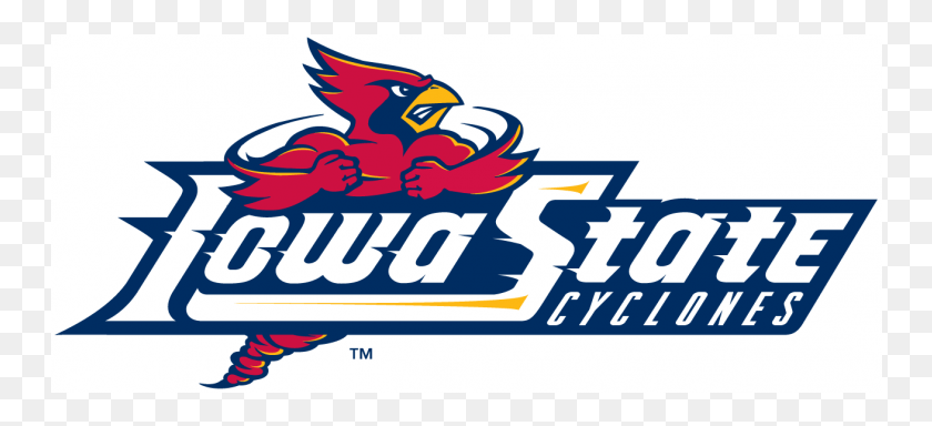 750x324 Iowa State Cyclones Iron On Stickers And Peel Off Decals Iowa State Cyclones, Logo, Symbol, Trademark HD PNG Download