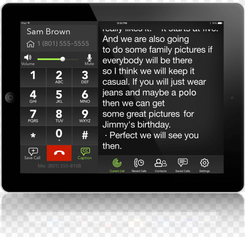 Ipad Call View Doro Phoneeasy 345gsm Black, Computer, Electronics, Pc, Tablet Computer Sticker PNG