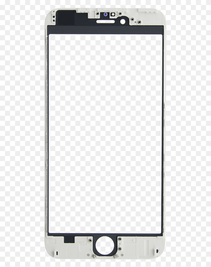 487x1001 Iphone 6 Plus Glass Frame Parallel, Phone, Electronics, Mobile Phone HD PNG Download