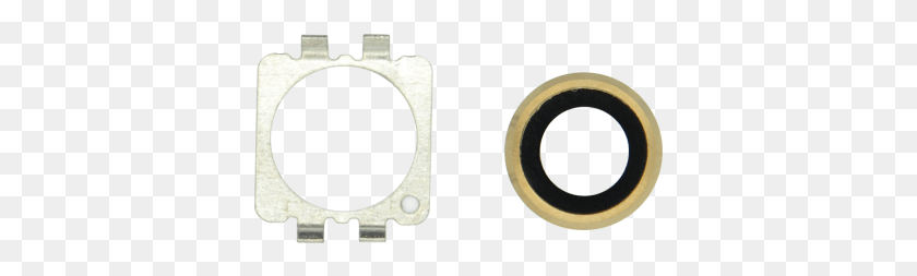 375x193 Iphone 6 Rear Camera Lens Gold Current Transformer, Tape, Tool HD PNG Download
