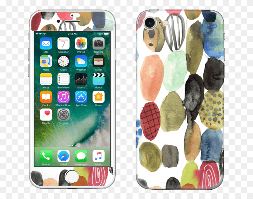 655x599 Iphone 7 Skin, Mobile Phone, Phone, Electronics HD PNG Download