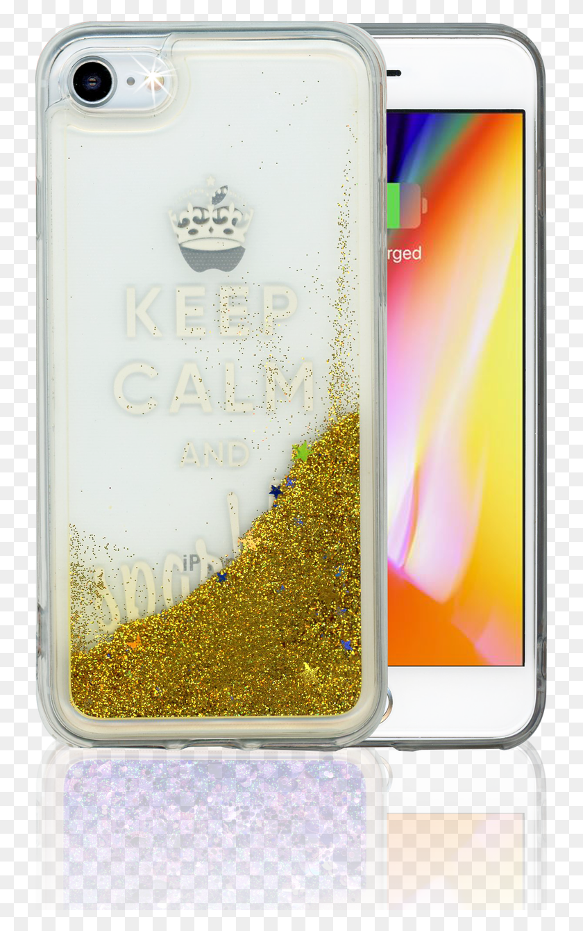 738x1280 Iphone 78 Mm Water Glitter Keep Calm Amp Sparkle Smartphone, Mobile Phone, Phone, Electronics HD PNG Download