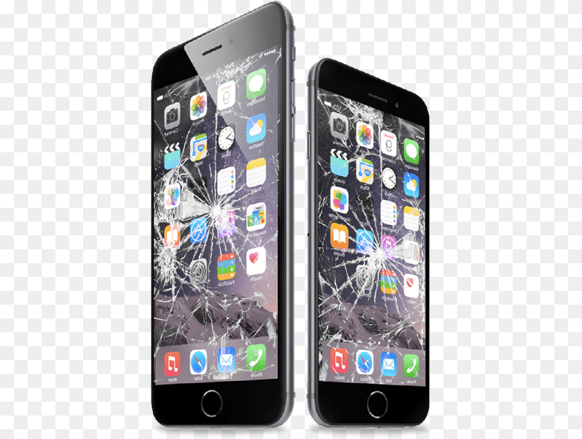 Iphone Broken 6 Image Iphone 10 Repair Screen, Electronics, Mobile Phone, Phone Clipart PNG