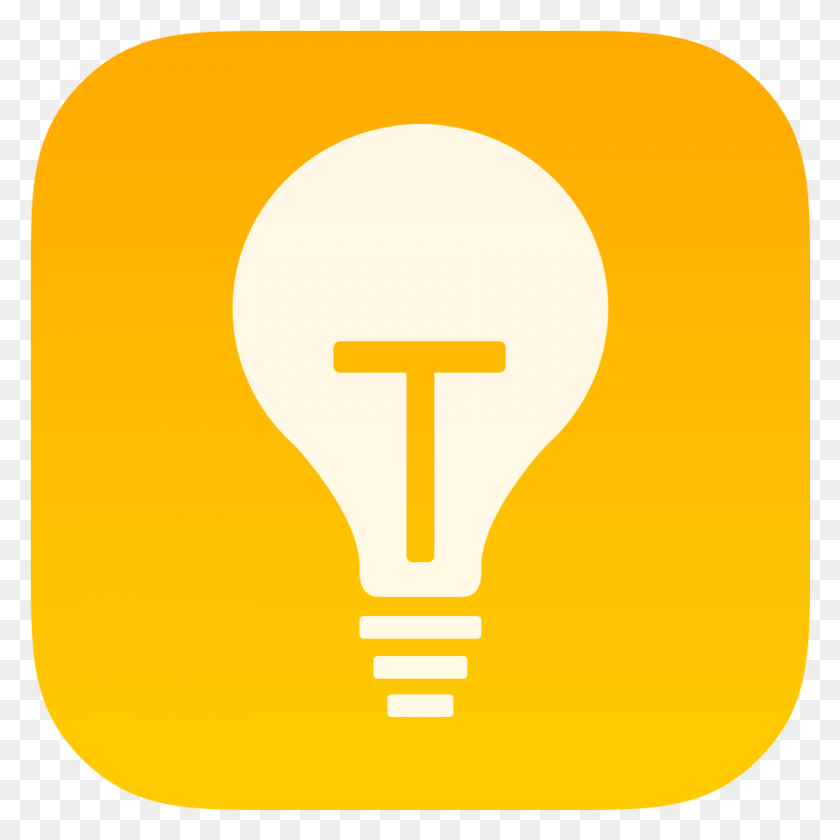 897x897 Iphone Tips App Icon, Light, Lightbulb HD PNG Download