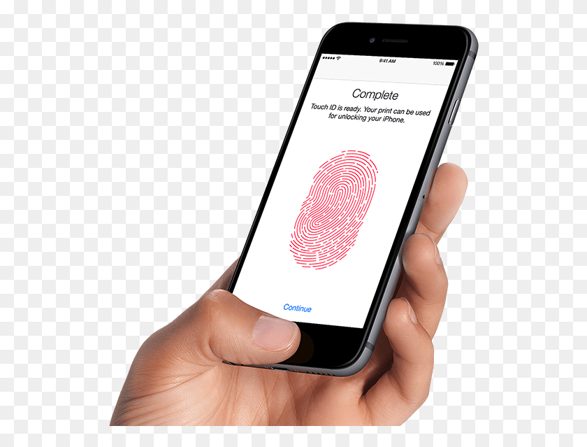 530x579 Iphone Touch Id, Mobile Phone, Phone, Electronics HD PNG Download