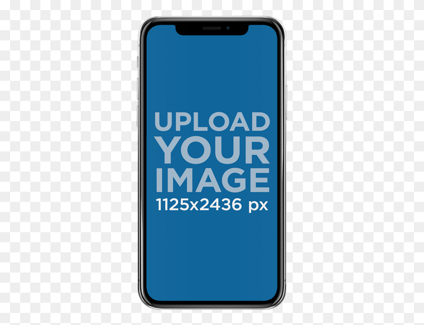 301x584 Iphone X Mockup On Placeit Iphone, Мобильный Телефон, Телефон, Электроника Png Скачать