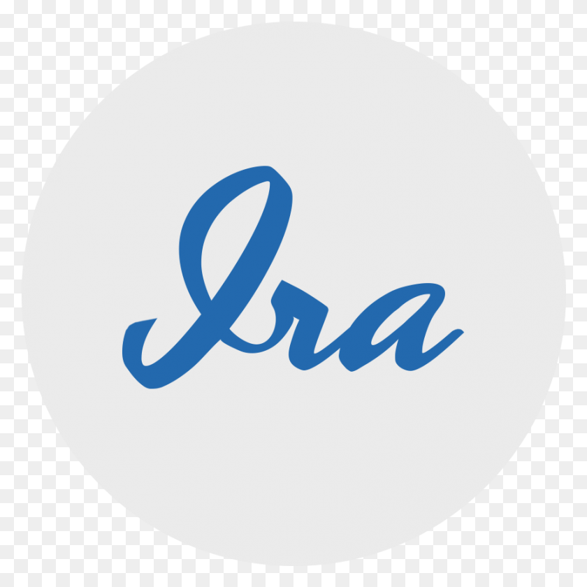 861x861 Ira Main Logo In Moon Circle, Symbol, Trademark, Text HD PNG Download