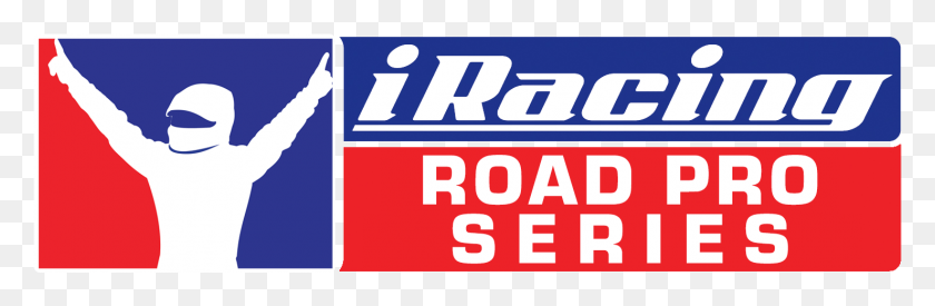 1478x408 Логотип Iracing Road Pro Series Iracing, Текст, Человек, Человек Hd Png Скачать