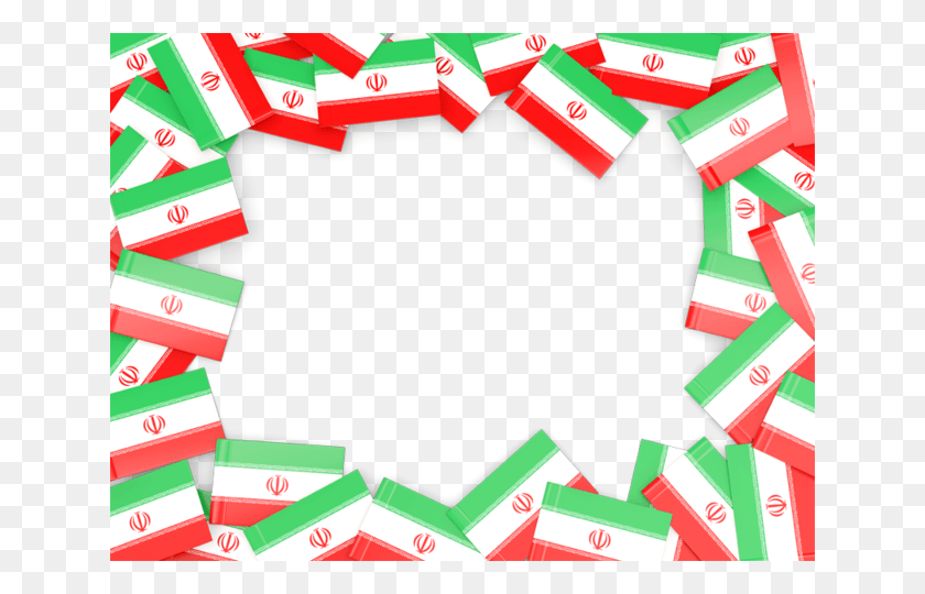 640x480 Iran Flag Frame, Number, Symbol, Text HD PNG Download