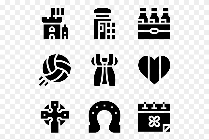 529x505 Ireland Position Rotation Scale Icons, Gray, World Of Warcraft HD PNG Download