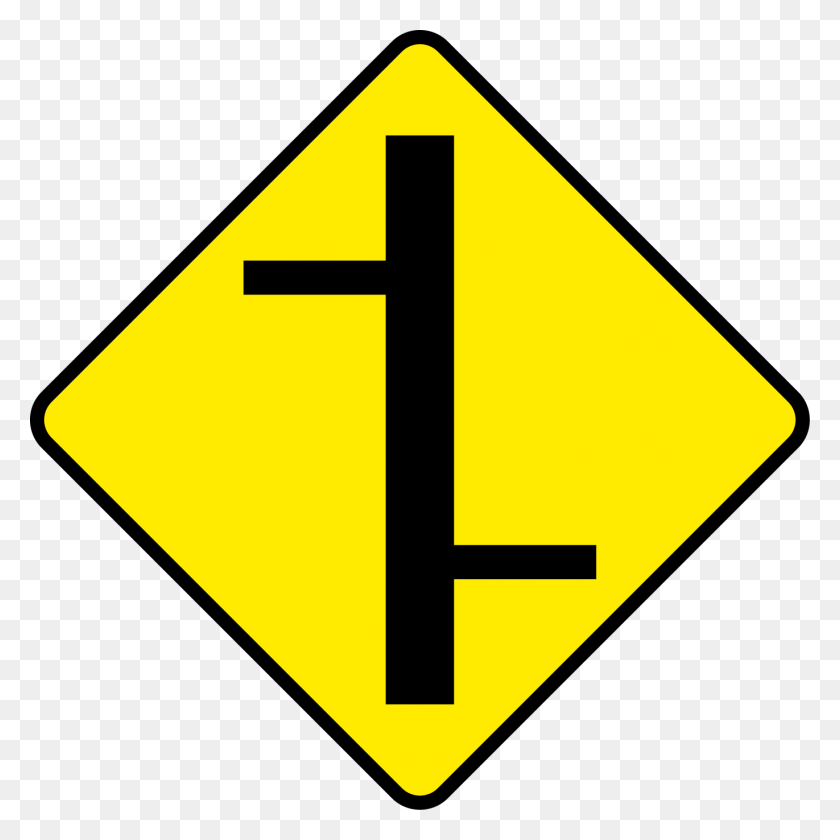 1371x1371 Ирландия Дорожный Знак W 007Rl Восклицательный Знак Дорожный Знак Ирландия, Символ, Знак, Почтовый Ящик Hd Png Скачать