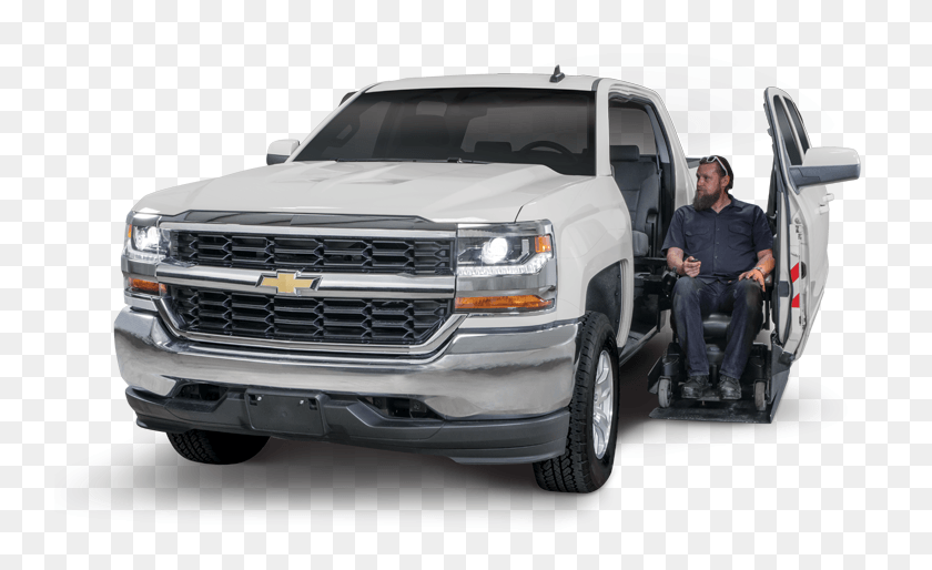 743x454 Iridescent Pearl Wheelchair Accessible Truck, Person, Human, Car HD PNG Download