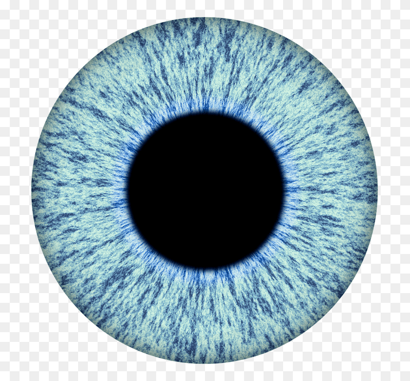 720x720 Iris Blue Eye Iris Transparent, Hole, Rug, Photography HD PNG Download