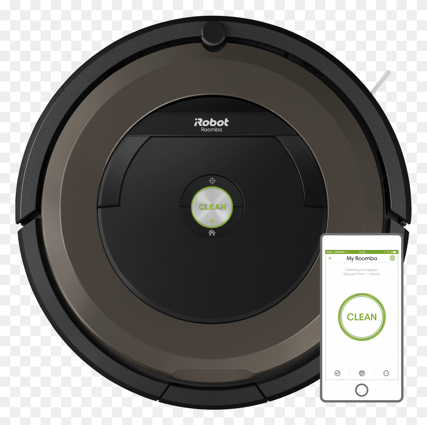 3455x3435 Иробот Roomba Roomba Hd Png Скачать