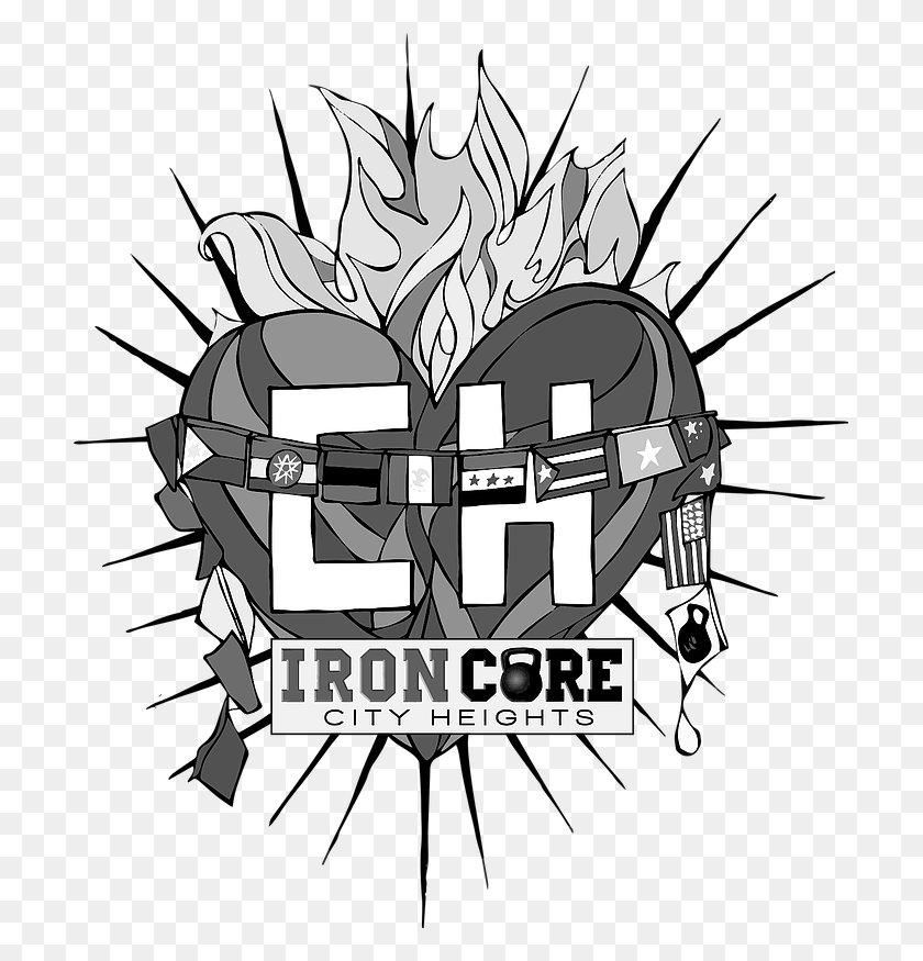 705x815 Iron Core Heart Box No Backgroung Edited Illustration, Advertisement, Poster, Text HD PNG Download